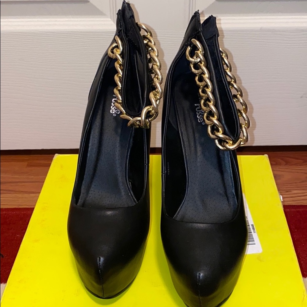 Black heels